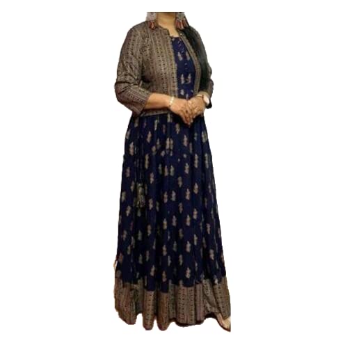 NIVIDHA Industries Jaklin Gown and Jacket