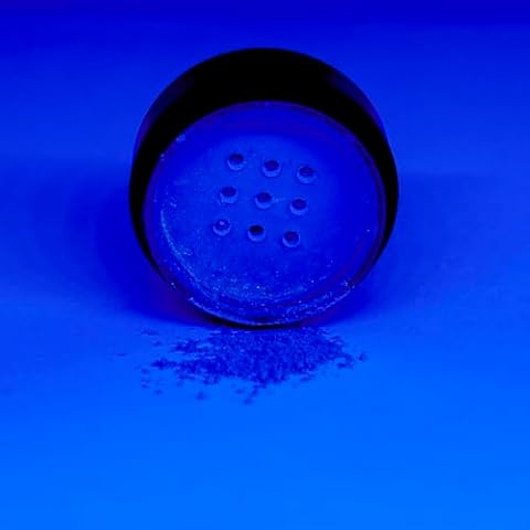 Stargazer Neon Blue Eye Dust with UV Reactive Formula Cover