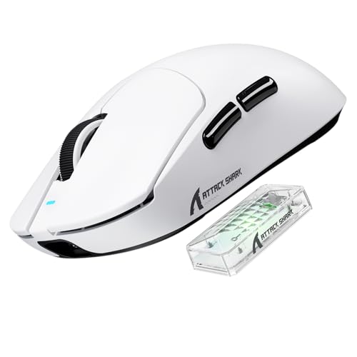 Amazon | ATTACK SHARK X8ULTRA ワイヤレスゲーミングマウス - 55g超