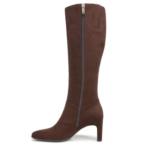 Naturalizer Women's Nona Knee High Boot Chocolate Brown Microfiber - Wide Calf 7 M by Naturalizer - Used condition - Image 9