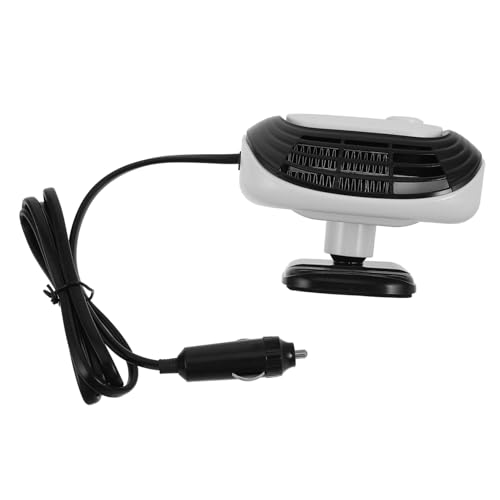 TOPPERFUN Calentador De Coche Enchufar El Calentador Del Auto Desempañador Para Parabrisas De Auto Calentador Para Carro Calefactor Portatil Para Vehiculo Descongelación Del Coche Motor