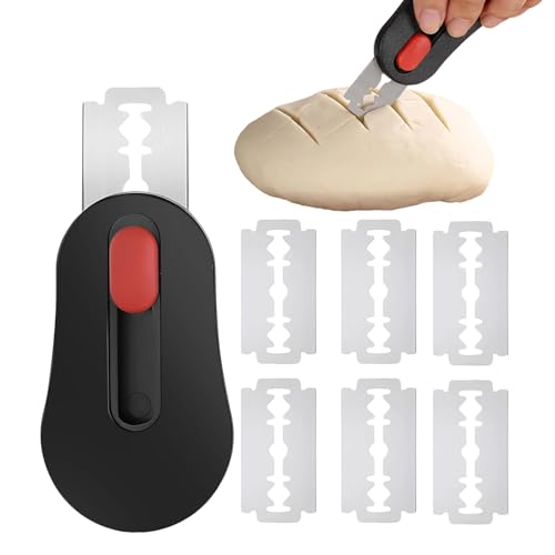 Herramienta para cuchillas de pan | Herramienta de cocina para panadería y corte de levadura – Herramienta magnética para fermentación natural – Para casa, cocina, bar, pastelería y restaurante