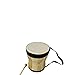 Solid Wood Hand Drum Portable Percussion Instrument Natural Finish Rhythm Companion with Deep Tone for Stage Performance Acoustic Sessions Meditation Rhythm and Studio Sound Use