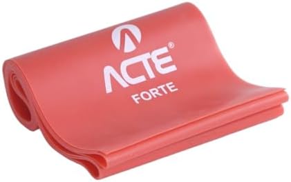 Acte, Faixa Elástica Forte T13-F - Vermelho Forte
