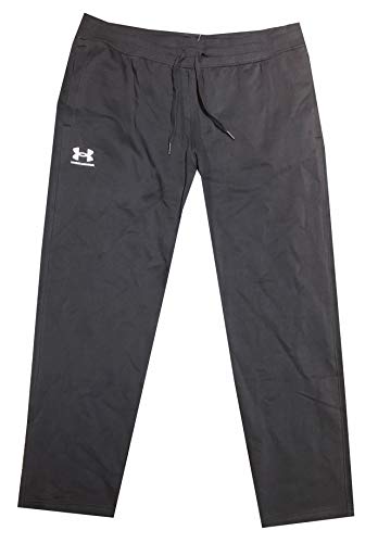 Under Armour Mens Fleece Cotton-Blend ColdGear Sweatpants (Black, L)