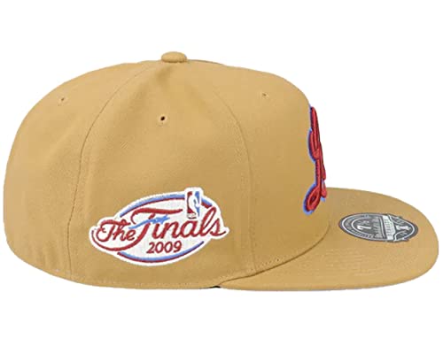 Mitchell & Ness Gorra Fitted Los Angeles Lakers Marrón miniatura 2