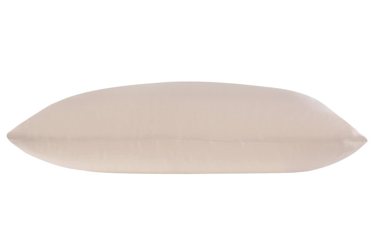 townssilk Federa di seta,100% naturale seta di gelso 19momme,doppia faccia,benefica per capelli e pelle,federa seta cuscino,ipoallergenica,cerniera nascosta,600 fili,1 pz,40x60cm,Tortora