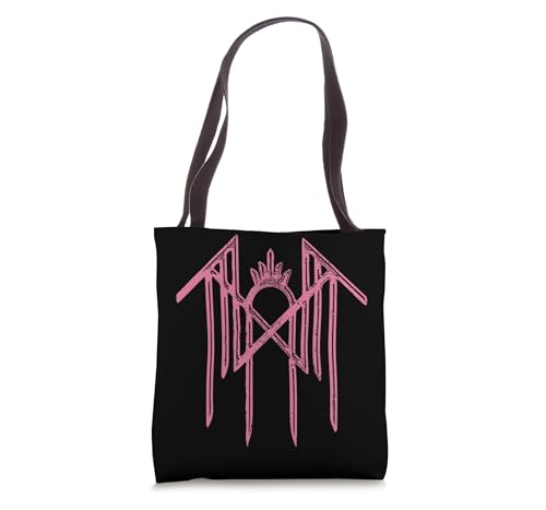 Bolso Tote Negro Sleep Token Even In Arcadia miniatura 1