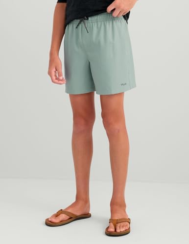 Image of HUK Girls' Pursuit Volley Short, Quick-Dry Fishing Shorts for Kids