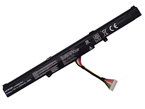 FengWingsu00ae - Batería para ASUS N752, N752V, N752V, N752V, GL752W, GL752V, GL752W, GL752V, GL752W, GL752VL, GL752VL-1A, GL752W, N752W, 15V, 48Wh, A41N1501 L41LK2H y L41LK9H
