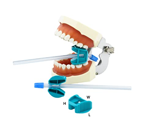 Dxm BB-2000L Ez Bite Block Dental Disposable Mouth Prop Teal Large 100Pcs/Pk cover