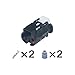 1-20 Sets Of 2-pin Waterproof Wiring Harness Cable Connectors For Car Shells 09405621(With terminal,1set)