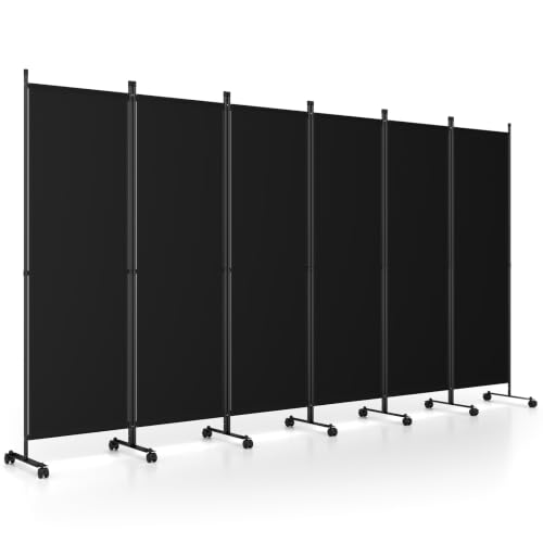 Giantex 6 Panel Folding Room Divider with...
