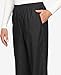 Alfred Dunner Women's Plus-Size Black Denim Proportioned Short Pant, Black, 24W