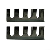 Badminton-Saitenlastverteiler, 2er-Pack, PVC, hohe Pfundbelastung, Schutz für Schlägerrahmen, Druckverteilung, stabile Positionierung, manuelle Einfädelmaschine (schwarz)