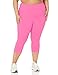 Amazon Essentials Women's High Waisted Active Sculpt Cropped Workout Exercise Capri Leggings, Bright Pink, Medium