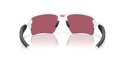 Oakley Men's OO9488 Flak 2.0 XXL Polarized Rectangular Sunglasses, Polished White/Prizm Field, 63 mm4