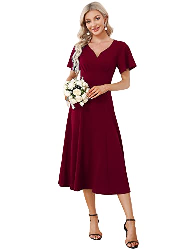 Ever-Pretty Vestido de Gala A-línea...