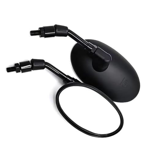 Espejo retrovisor de moto ABS de 10 mm con visión clara antirreflejos 6