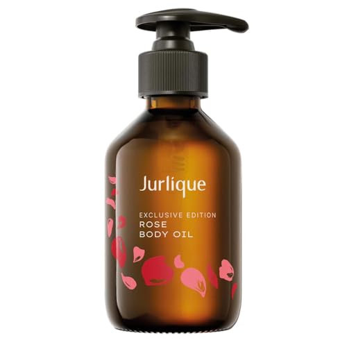 Jurlique Exclusive Edition Rose Body Oil - 6.76 Fl Oz - Rose Body Oil & Massage Oil for Women - For All Skin Types - Moisturizing Body Skincare - Australian Natural-Based Skincare