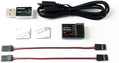 Hobbyagle A3 Mini 6-Axis Gyro System Standard Flight Control FC Balancer Stabiliser PPM SBUS for RC Fixed Wing Aeroplane (A3 Mini Full Set)