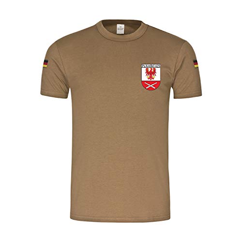 T-shirt Bundeswehr armoiries PzArtBtl425 vert kaki militaire XX-Large