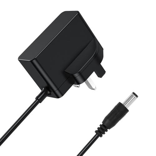 7.5V Radio Mains Adaptor Power Supply Compatible with Roberts Elise DAB/FM/RDS Digital Radio Replacement Charger Adapter Cable UK Plug