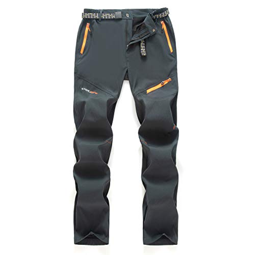 Freiesoldaten de los Hombres Exterior Pantalones de Senderismo Hidrófugo Respirable Secado Rápido Escalada Pantalones de Ciclismo Cover