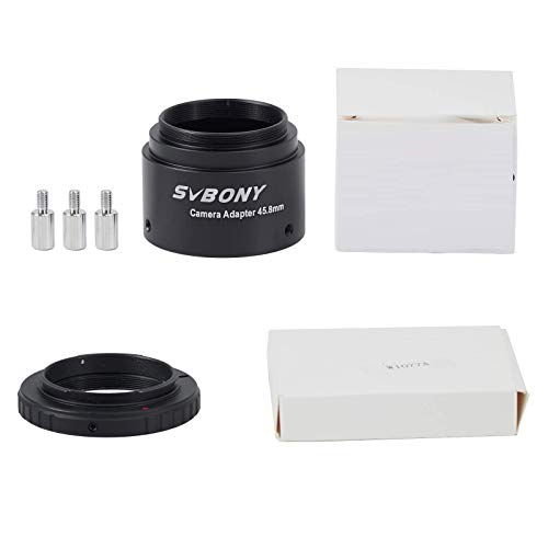 Svbony SV186 Adaptateur Appareil Photo Telescope Longue-Vue,Aluminium Adaptateur T2, Adaptateur Longue-Vue d'Anneau en T Compatible avec Nikon - Image 8