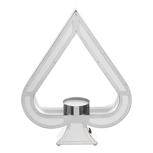 DouSeiAi LED Lighted Liquor Bottle Display Shelf,Ace of Spades Champagne Bottle Presenter, Champagne Bottles Display Stands for Bar/Hotel/Nightclub/Private Bottle Presenter Party