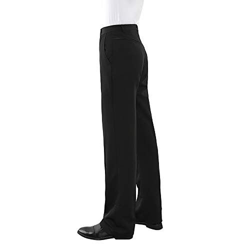 HAORUN Men Ballroom Latin Modern Dance Pants Smooth Practice Trousers Slim Fit2