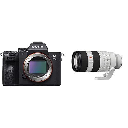 Image of Sony a7 III ILCE7M3 /B Full-Frame Mirrorless Interchangeable-Lens Camera with 3-Inch LCD, Black & FE 70-200mm F2.8 GM OSS II Full-Frame Constant-Aperture telephoto Zoom G Master Lens (SEL70200GM2)