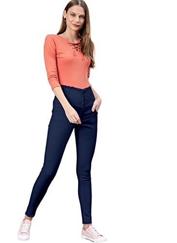 Jayantu Women Skinny Fit Denim Stylish Jeans for Girls Style (Pack of 1) Jayantu Women Skinny Fit Denim Stylish Jeans for Girls Style (Pack of 1)