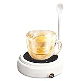 Calentador de Taza de Café | Calentamiento Rápido Y Silencioso | Calentador de Tazas para el Escritorio,para Oficina Hogar Cocina Trabajo Té Leche Bebidas Calientes Mujeres Hombres