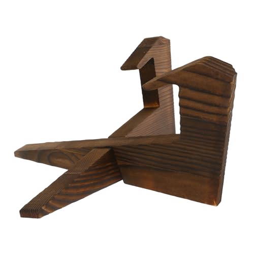 ABOOFAN Stable Base Reading Stand Kitchen Recipe Stand Wooden Recipe Holder Detachable and Easy to Clean