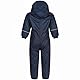 Regatta Kinder Splosh III Waterproof and Breathable Insulated Lightweight All-In-One Anzug, Navy, Size 36-48