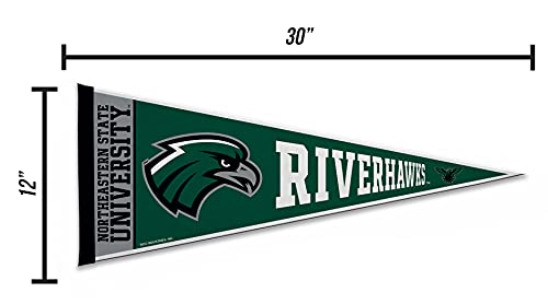 Image of Rico Industries NCAA Exclusive 12 inch x 30 inch Felt Wall Decor Pennant - Great for Home /Bed Room /Man Cave Decor