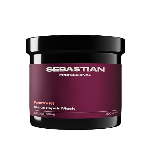 Sebastian Professional Penetraitt Rescue Repair Mask | For Damaged & Color Treated Hair | 16.9 fl oz | Packaging May Vary