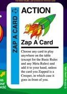 Fluxx Zap-A-Card Promo Game Card (Action) Works with All Games!