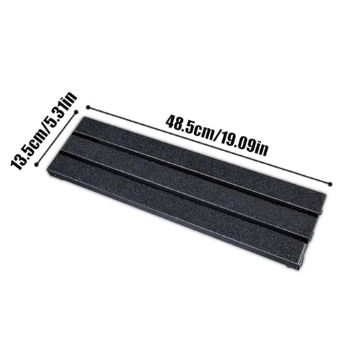 Pédalier de guitare compact et léger avec support pour scène et studio