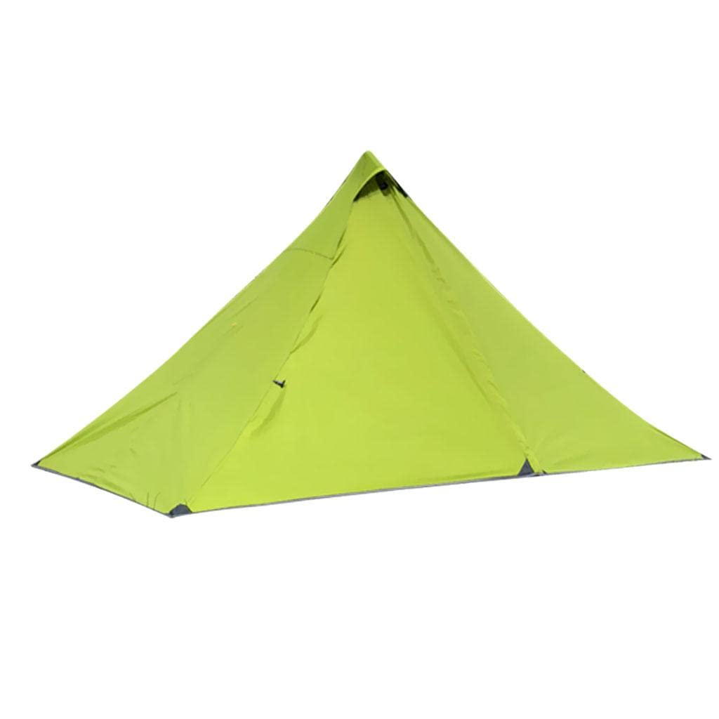 Lightweight Camping Hiking Pyramid Tent Trekking Pole Net Canopy Green | Tents | Tents & Canopies | Camping & Hiking | Outdoor Sports-image-10