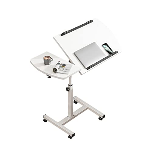Table de bureau assis-debout inclinable à 90° et réglable en hauteur