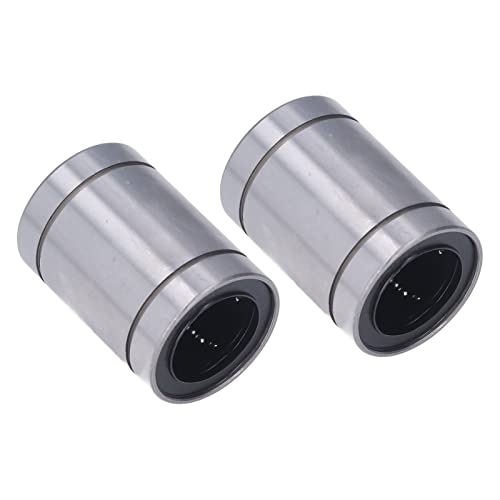 YUMILI 2 Stück Linearlager Kugel 30 mm Bohrung 45 mm Außendurchmesser 64 mm lang für CNC-Maschine LM30UU