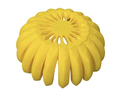 Image of Banana-Shaped Fruit Bowl, Yellow, Decorative Kitchen Basket, Novelty Design, Table Centrepiece