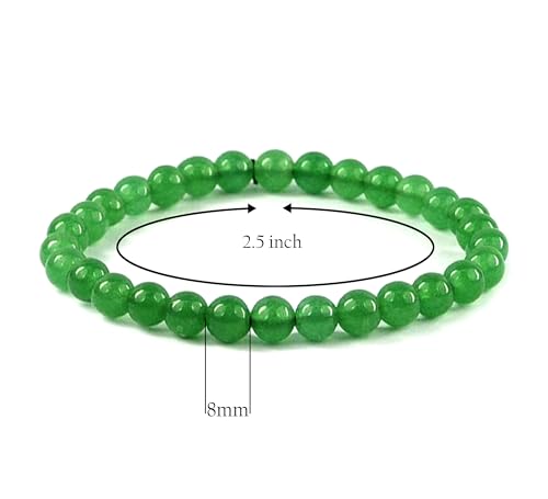 Image of Certified Crystal Bracelet | 8mm Beads | Stretchable Healing Bracelet | Bracelets for Men and Women |