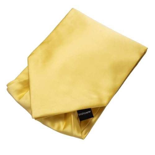 Image of Hi-Tie Silk Ascot for Men Self Tie Men's Cravat and Flower Lapel Pin Handkerchief Cufflinks Set for Wedding Party