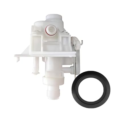 iFJF 31705 RV Toilet Water Valve Kit Replacement for Thetford Aqua Magic V Toilets High and Low Models White Durable Plastic