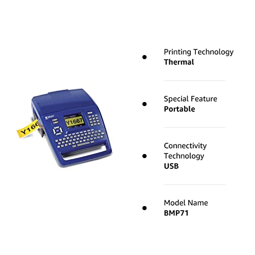 Brady Bmp71 Label Printer With Quick Charger And Usb Connectivity (Bmp71) #TOP4