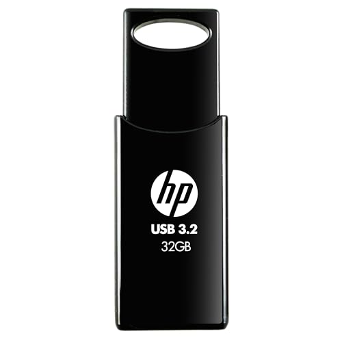 HP 712w Unità Flash USB 3.2 Gen 1 32GB, nero, velocità di lettura fino a 120 MB/s