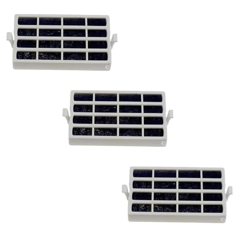 DL SERVICE Lot de 3 filtres antibactériens pour réfrigérateur Whirlpool, Ignis, protection contre les bactéries et les mauvaises odeurs, pièce de rechange...